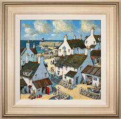 Alan Smith, Original oil painting on panel, Sights of the Harbour Medium image. Click to enlarge