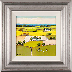 Alan Smith, Original oil painting on panel, Summer Patchwork Medium image. Click to enlarge