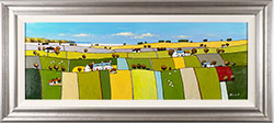 Alan Smith, Original oil painting on panel, Summer Patchwork Medium image. Click to enlarge