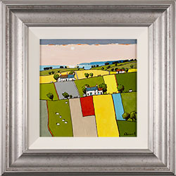 Alan Smith, Original oil painting on panel, Where Land Meets Sea Medium image. Click to enlarge