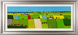 Alan Smith, Original oil painting on panel, The Green, Green Grass of Home Medium image. Click to enlarge