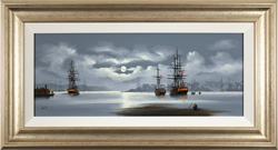 Alex Hill, Original oil painting on canvas, Out to Sea Medium image. Click to enlarge