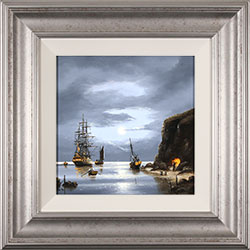 Alex Hill, Original oil painting on panel, Smuggler's Secrets Medium image. Click to enlarge