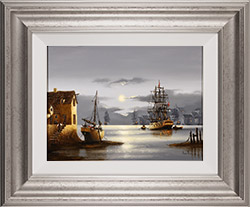 Alex Hill, Original oil painting on panel, A Turning Tide Medium image. Click to enlarge