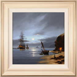 Alex Hill, Original oil painting on canvas, Smuggler's Cove Medium image. Click to enlarge