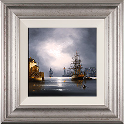 Alex Hill, Original oil painting on panel, Sailor's Delight Medium image. Click to enlarge