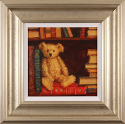 Amanda Jackson, Original oil painting on panel, A Constant Companion Medium image. Click to enlarge