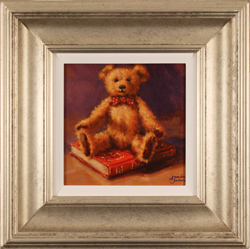 Amanda Jackson, Original oil painting on panel, The Storyteller Medium image. Click to enlarge
