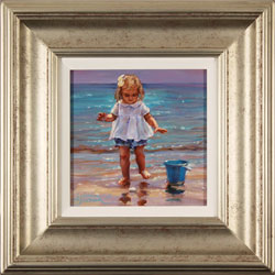 Amanda Jackson, Original oil painting on panel, Day at the Seaside Medium image. Click to enlarge