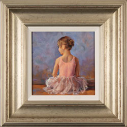 Amanda Jackson, Original oil painting on panel, Sitting Pretty Medium image. Click to enlarge