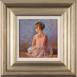 Amanda Jackson, Original oil painting on panel, Sitting Pretty Medium image. Click to enlarge