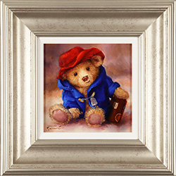 Amanda Jackson, Original oil painting on panel, Paddington's Adventures Medium image. Click to enlarge