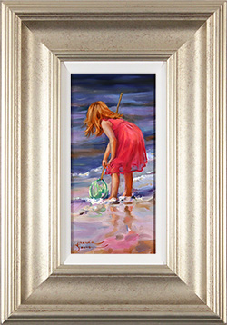 Amanda Jackson, Original oil painting on panel, Bright and Breezy