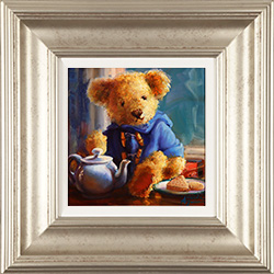 Amanda Jackson, Original oil painting on panel, Time for Tea Medium image. Click to enlarge