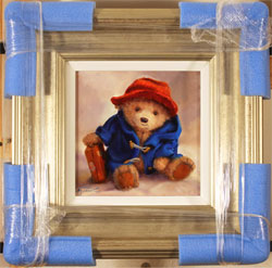 Amanda Jackson, Original oil painting on panel, Our Favourite Bear Medium image. Click to enlarge