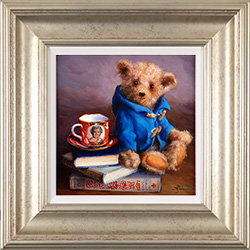 Amanda Jackson, Original oil painting on panel, Tea with the Queen Medium image. Click to enlarge