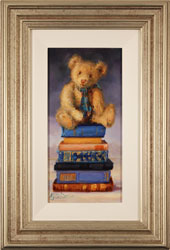 Amanda Jackson, Original oil painting on panel, Bear's Colourful Tales Medium image. Click to enlarge
