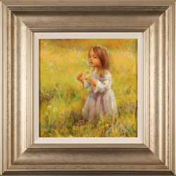 Amanda Jackson, Original oil painting on panel, Golden Memories Medium image. Click to enlarge