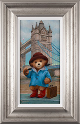 Amanda Jackson, Original oil painting on panel, Bear on Tour Medium image. Click to enlarge
