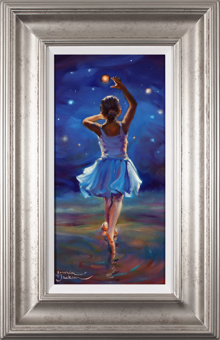 Amanda Jackson, Original oil painting on panel, Reach for Your Star Click to enlarge