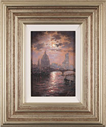 Andrew Grant Kurtis, Original oil painting on canvas, Thames Sparkle Medium image. Click to enlarge