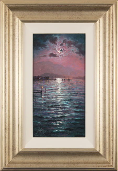 Andrew Grant Kurtis, Original oil painting on canvas, Moonlight Sparkle