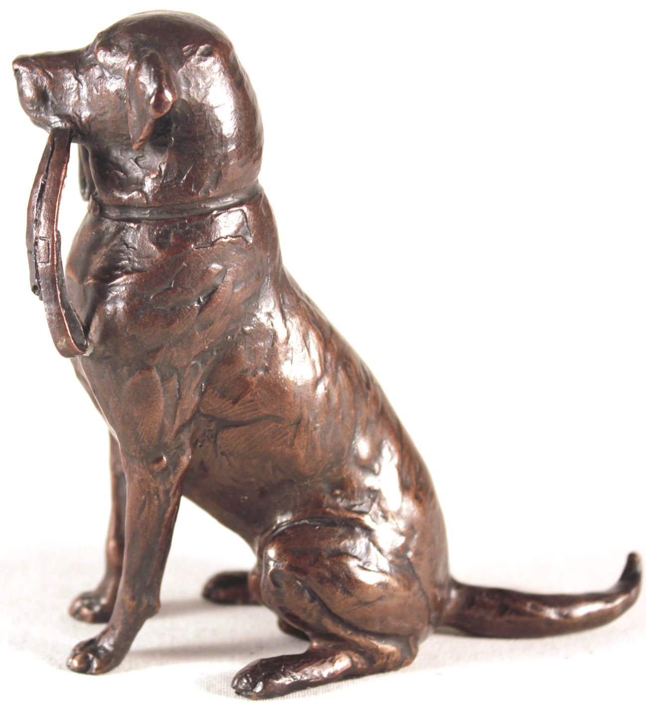 Michael Simpson, Bronze, Medium Labrador with Lead