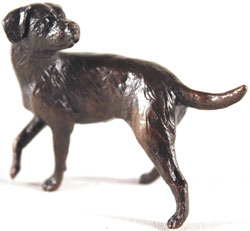 Michael Simpson, Bronze, Border Terrier Medium image. Click to enlarge