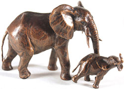 Michael Simpson, Bronze, Elephant Cow and Calf