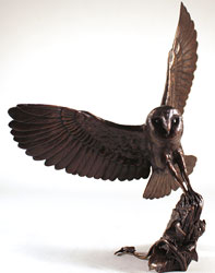 Michael Simpson, Bronze, Voice of the Woods Medium image. Click to enlarge