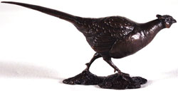 Michael Simpson, Bronze, Pheasant Medium image. Click to enlarge