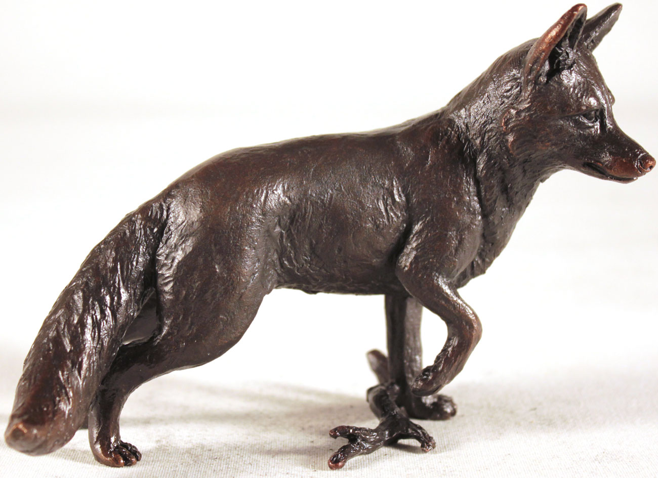 Keith Sherwin, Bronze, Fox Standing