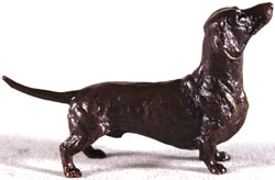 Michael Simpson, Bronze, Dachshund Medium image. Click to enlarge