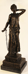 Bronze Statue, Bronze, Captive Medium image. Click to enlarge