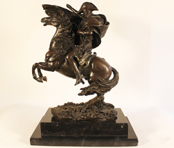 Bronze Statue, Bronze, Napoleon on Horseback Medium image. Click to enlarge