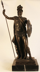 Bronze Statue, Bronze, Captive