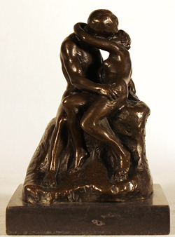 Bronze Statue, Bronze, The Kiss