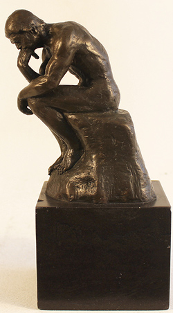 Bronze Statue, Bronze, The Thinker 