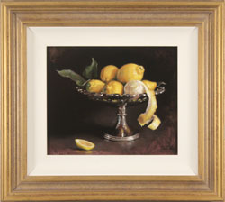 Caroline Richardson, Original oil painting on canvas, Lemons Medium image. Click to enlarge