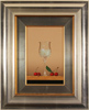 Casas, Original oil painting on panel, Glass Fruits Medium image. Click to enlarge