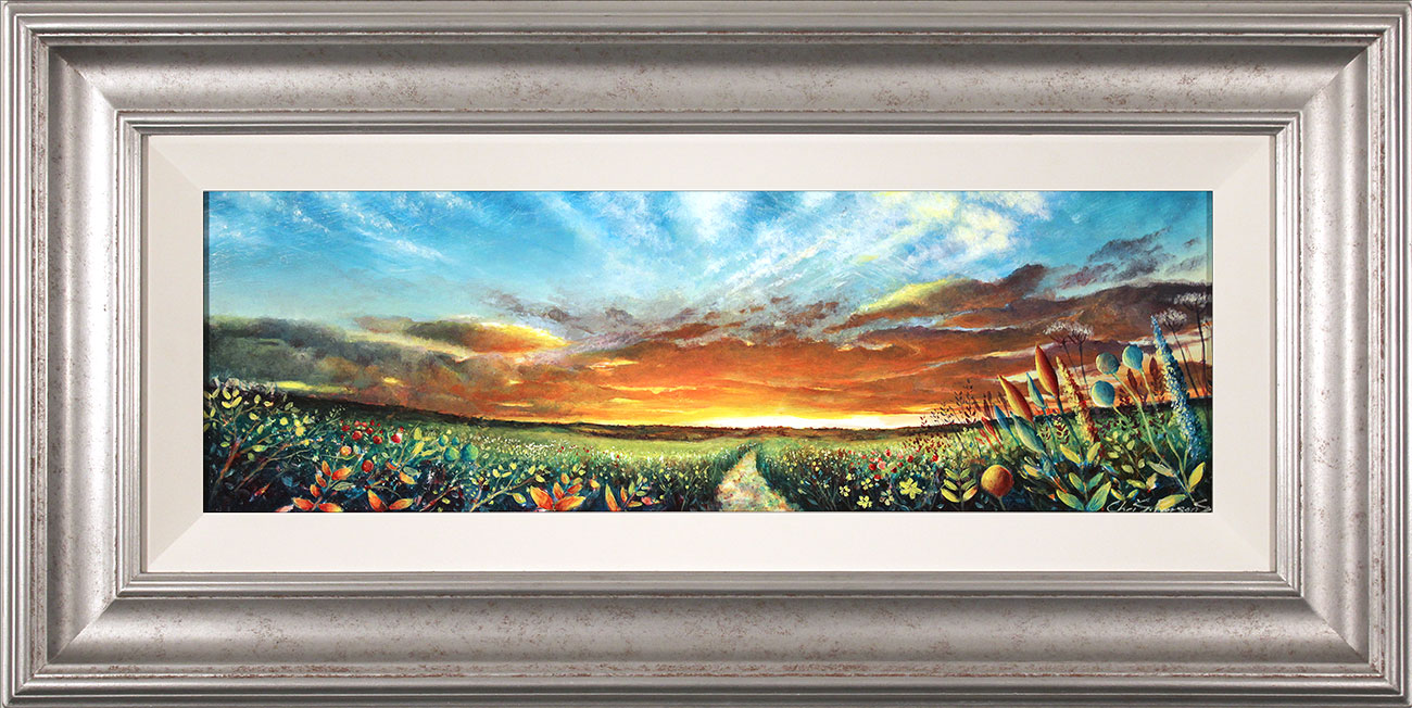 Chris Parsons, Original oil painting on panel, Sunset Symphony Click to enlarge