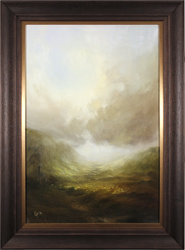 Clare Haley, Original oil painting on panel, True Light of the North Medium image. Click to enlarge