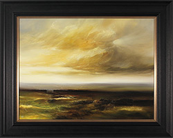 Clare Haley, Original oil painting on panel, Walls that Whisper Medium image. Click to enlarge
