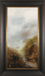 Clare Haley, Original oil painting on panel, Yorkshire Mist Medium image. Click to enlarge