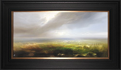 Clare Haley, Original oil painting on panel, Trail Over Time Medium image. Click to enlarge