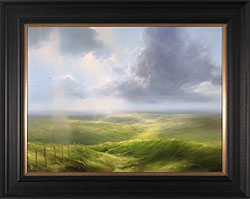 Clare Haley, Original oil painting on panel, A Fine Way to Spend the Day Medium image. Click to enlarge