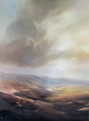 Clare Haley, Original oil painting on panel, Edge of the Moorlands Medium image. Click to enlarge