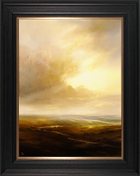 Clare Haley, Original oil painting on panel, Seasonal Skies Medium image. Click to enlarge