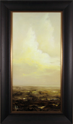 Clare Haley, Original oil painting on panel, Warm Open Skies Medium image. Click to enlarge