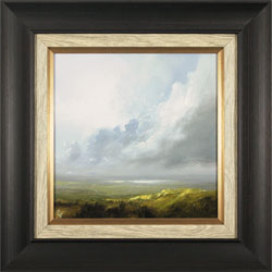 Clare Haley, Original oil painting on panel, Out in the Open Medium image. Click to enlarge